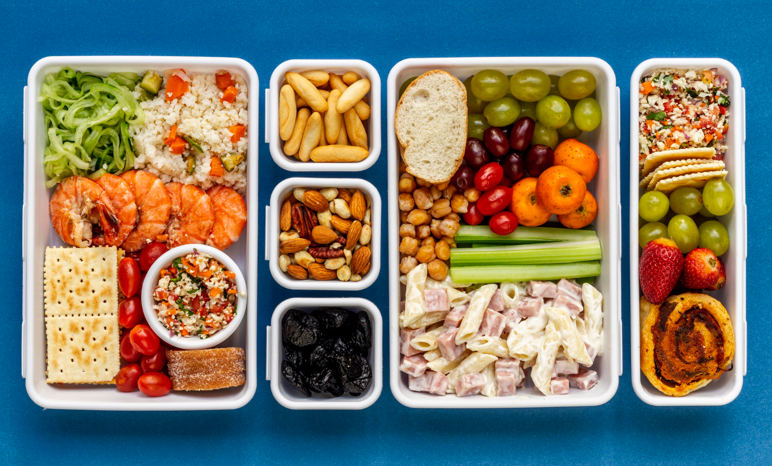 multinutrients packed food arrangement